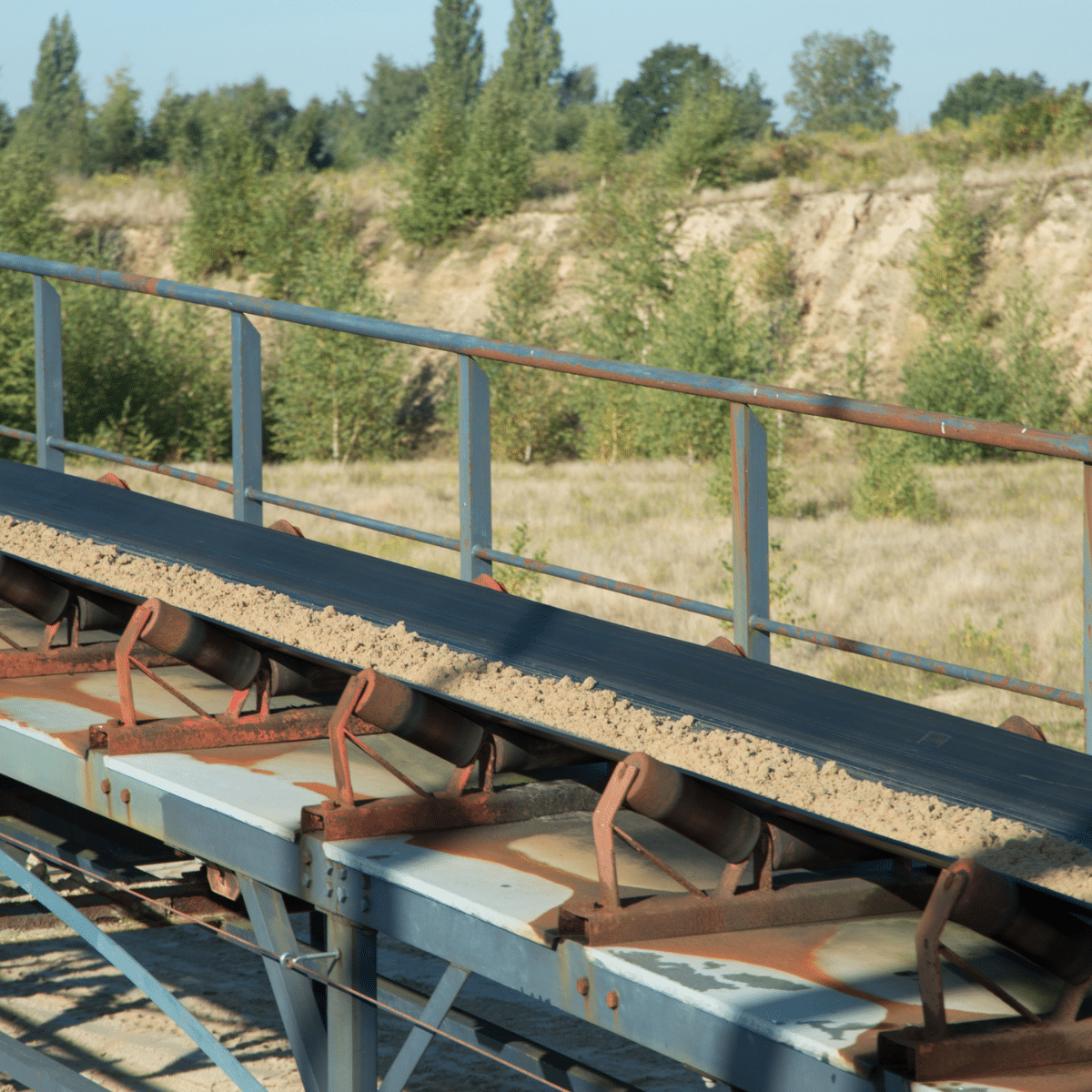 Fördergurte aus GUMMI