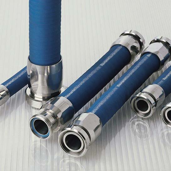 Blaumantel Dampfschläuche