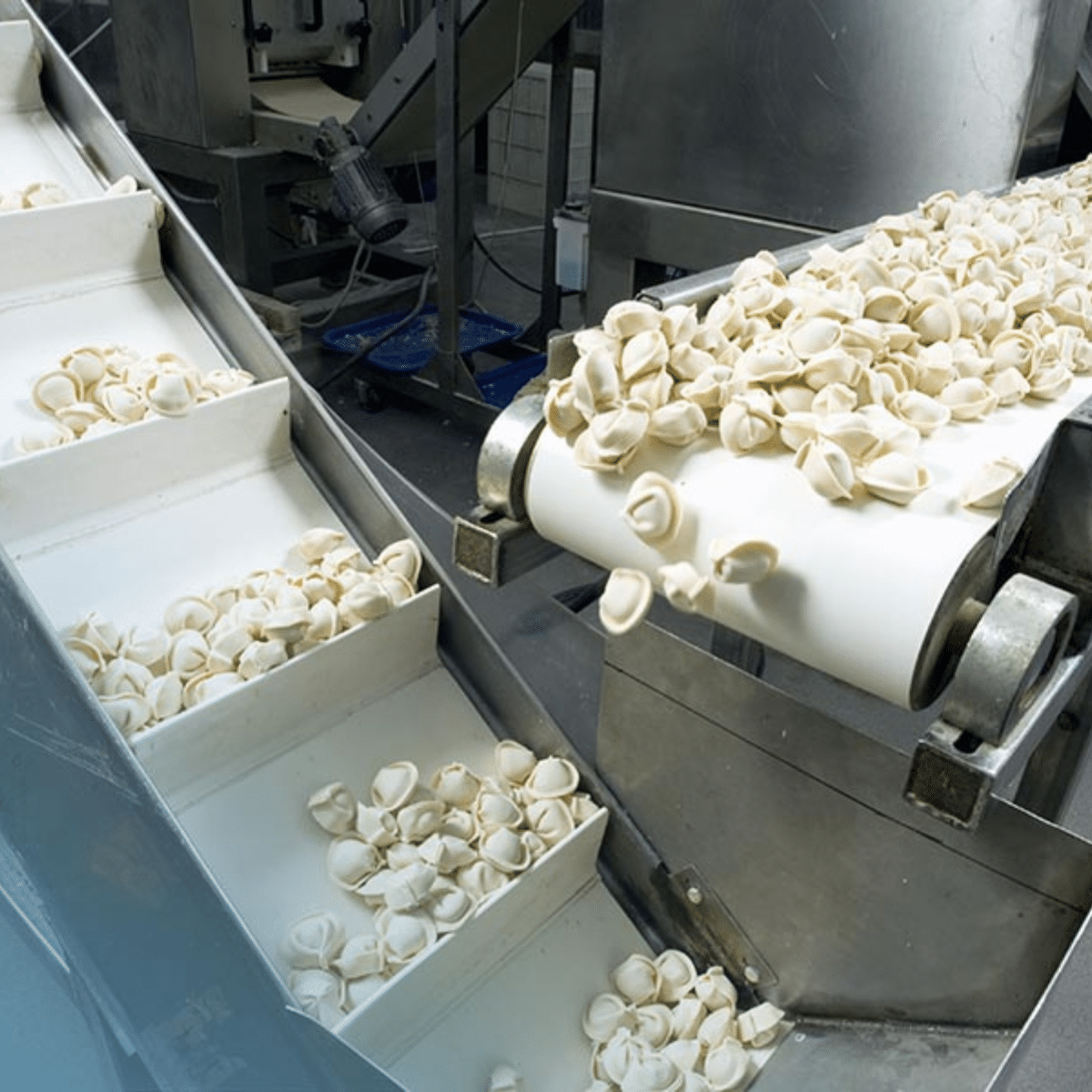 Kunststoffförderband Lebensmittelfördertechnik