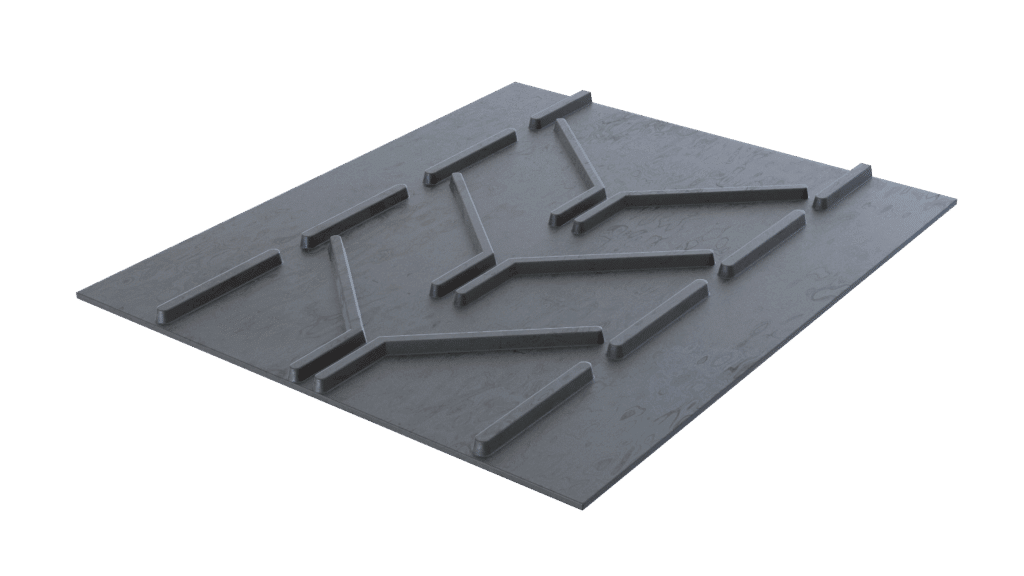 Steilförderband Band-Ansicht