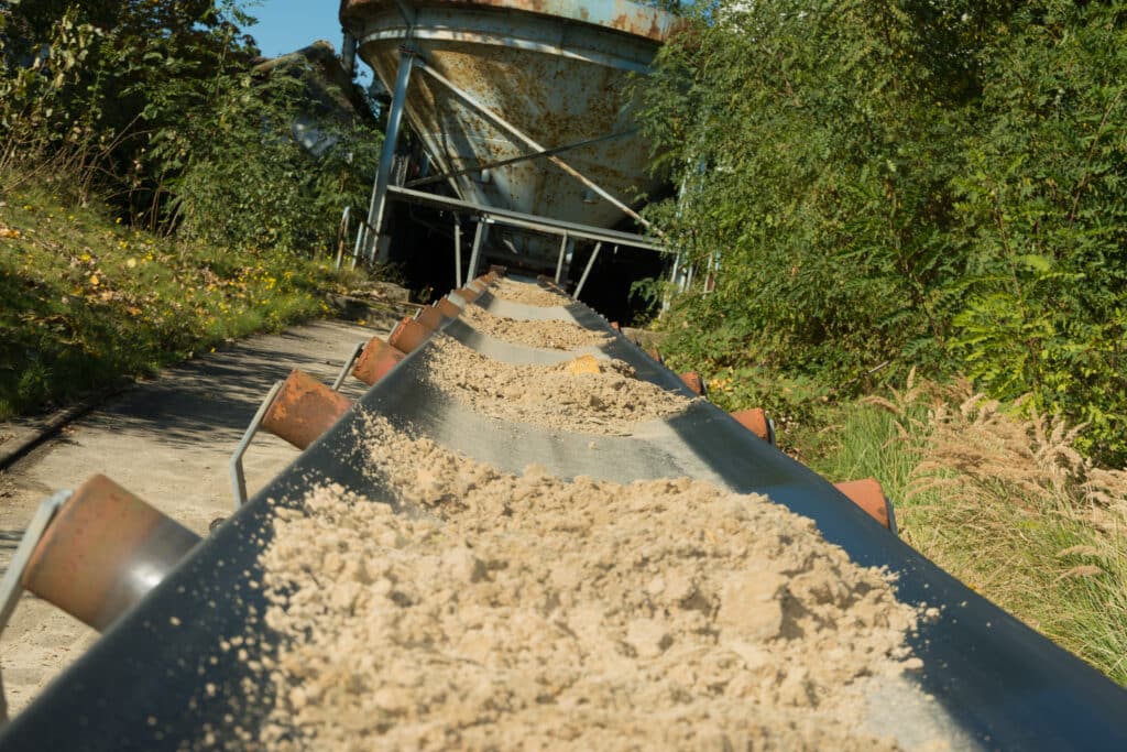 Anwendung Glattförderband