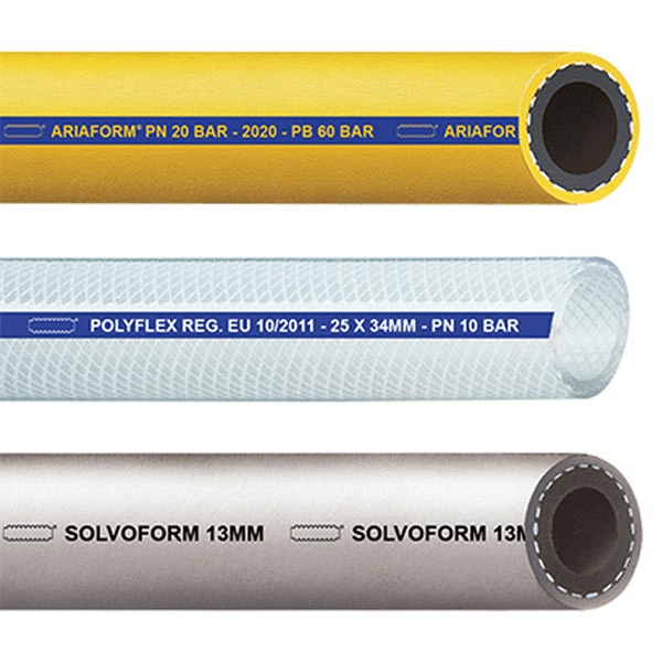 Industrieschläuche für Wasser und Luft