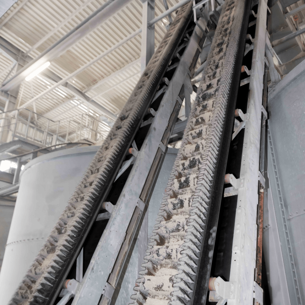 Steilförderungsgurte Wellenkant