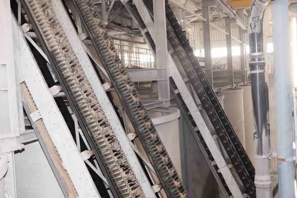 Wellenkantengurte in Aktion